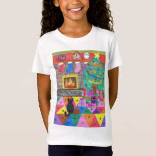 Camiseta Desenho da Cena de Natal