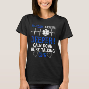 Camiseta Desenho Da Cpr Emt Ems Paramedic Health Care legal