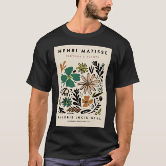 Camiseta Desenho da Flor Matisse