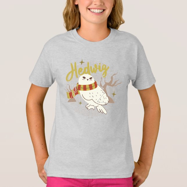 Camiseta Desenho da Floresta Caprichosa da Hedwig (Frente)