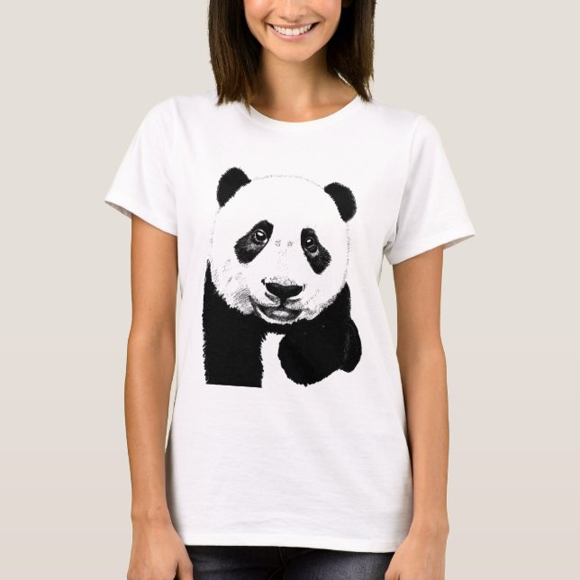 Camiseta Desenho da panda (Frente)