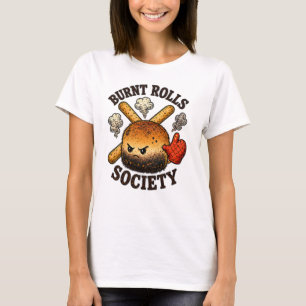 Camiseta Desenho de Ação de Graças da Sociedade de Pães Tor