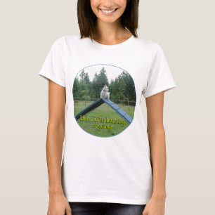 Camiseta Desenho de Agilidade do Terrier Escocês
