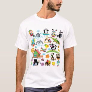 Camiseta Desenho de Animal