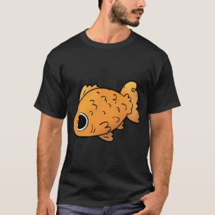 Camiseta Desenho de animal de estimação de peixinho dourado
