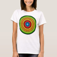 Desenho de Arte Mandala Abstrata Pontilhada-65904