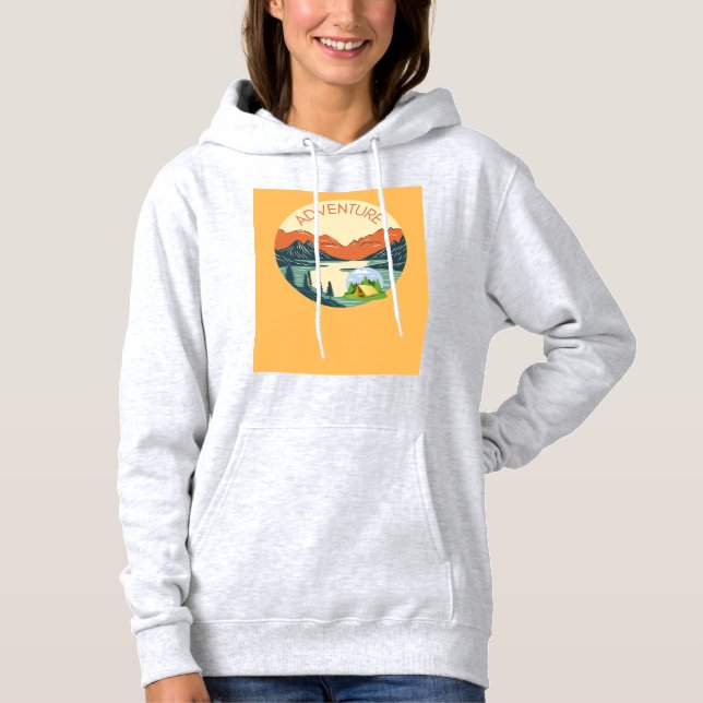 Camiseta desenho de aventura  (Frente)