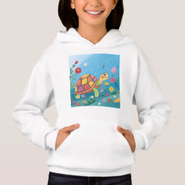 Camiseta Desenho de Bebê Tartaruga