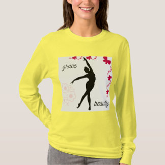 Camiseta Desenho de beleza graciosa
