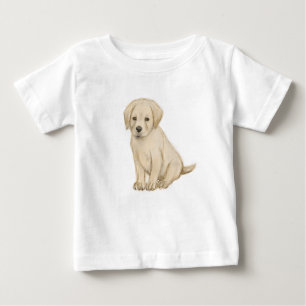 Camiseta Desenho de cachorrinho labrador