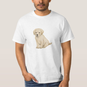 Camiseta Desenho de cachorrinho labrador