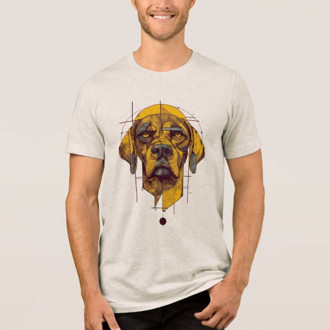 Camiseta Desenho de Cachorro (Frente)