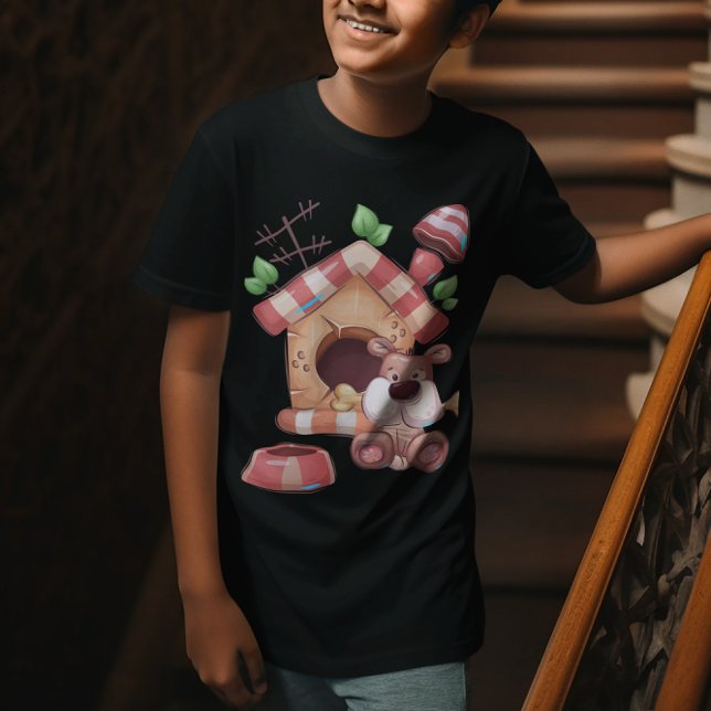 Camiseta Desenho de Cachorro  (Criador carregado)