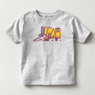 Camiseta Desenho de caminhão misturador de cimento - Inspir