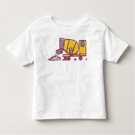 Camiseta Desenho de caminhão misturador de cimento - Inspir