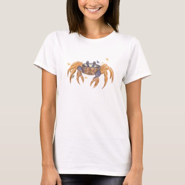 Camiseta Desenho de caranguejo (Frente)