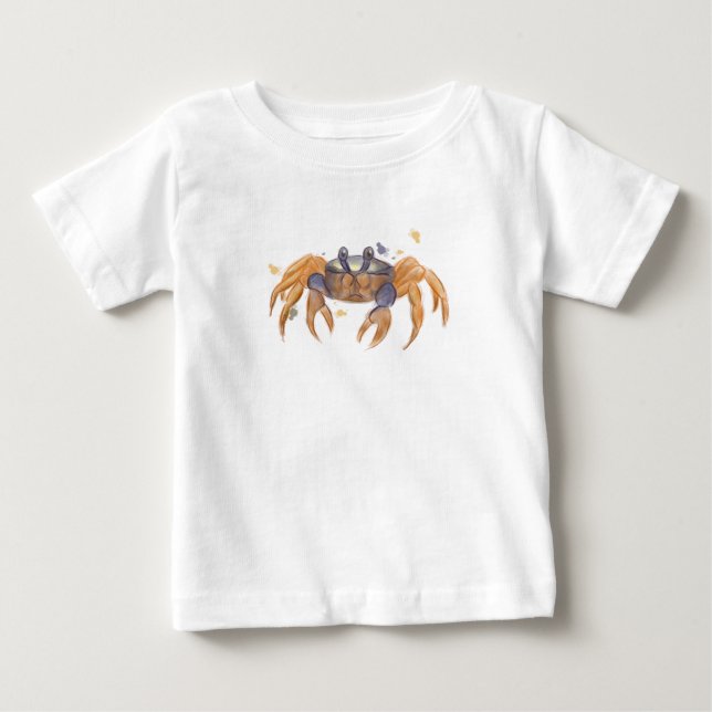 Camiseta Desenho de caranguejo (Frente)