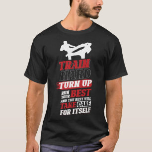 Camiseta Desenho de Cardio Kickboxing Para Kickboxer