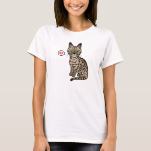 Camiseta Desenho de Cartoon Gota de Mau Egípcio de Bronze