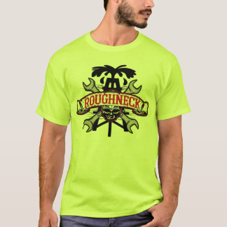 Camiseta desenho de caveira roughneck