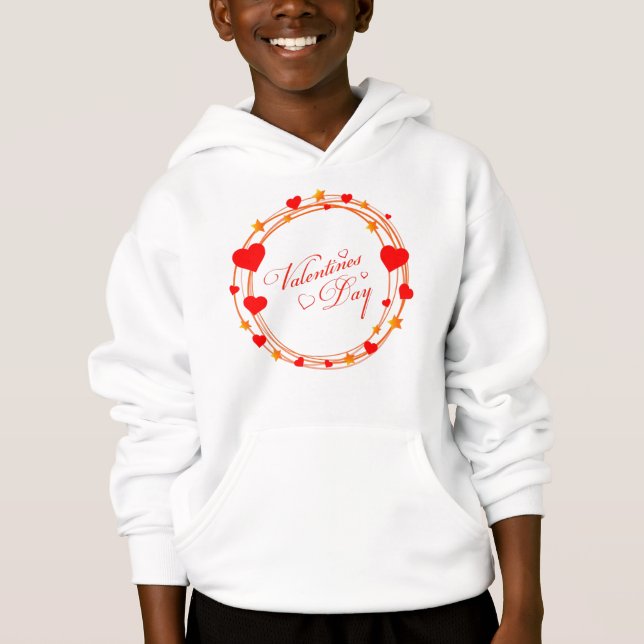 Camiseta Desenho de Círculo do Dia dos Namorados-25695 (Frente)