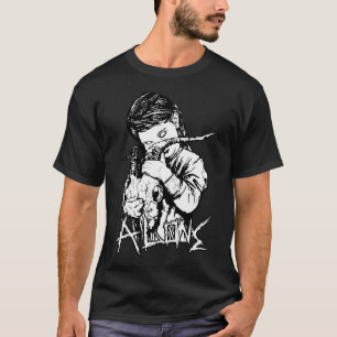 Camiseta desenho de citações de terapia de pesca