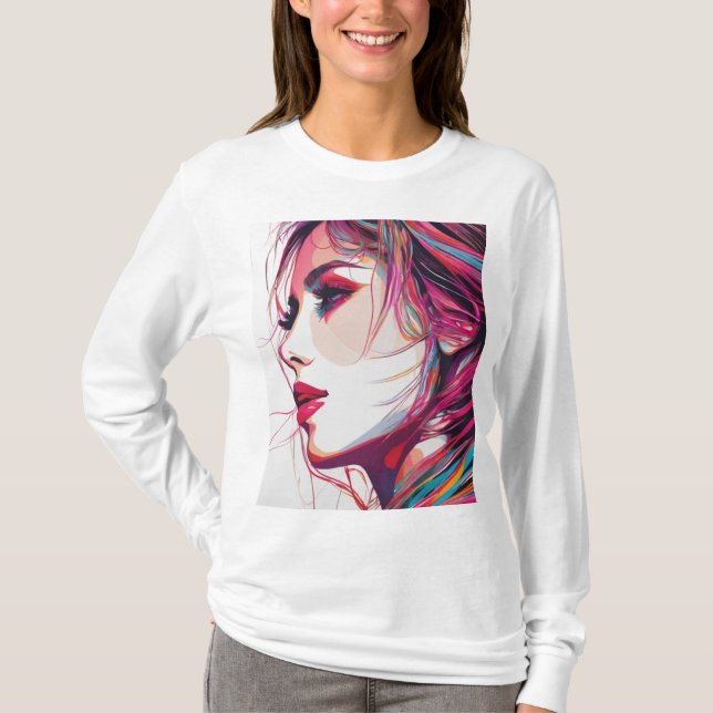 Camiseta Desenho de cor (Frente)