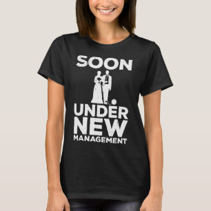 Camiseta Desenho de despedida de solteiro fixe para homens 
