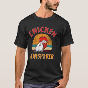 Camiseta Desenho de Fazenda para Criador de Frangos