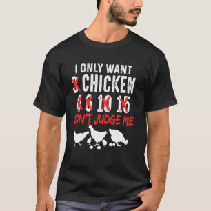 Camiseta Desenho de Fazenda para Criador de Frangos