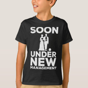 Camiseta Desenho de festa de solteiro fixe para homens rapa