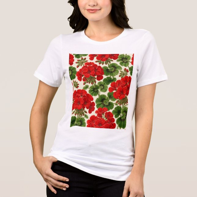 Camiseta desenho de flor (Frente)
