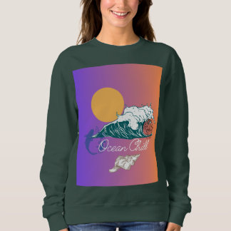 Camiseta desenho de frescura do oceano