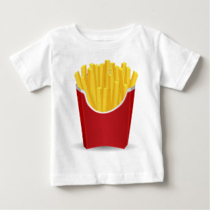 Camiseta Desenho de Fritas Francesas