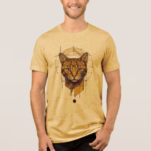 Camiseta Desenho de Gato