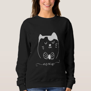 Camiseta Desenho De Gato Cortês