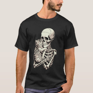 Camiseta Desenho de Gótico Amante de Animais de Estimação G