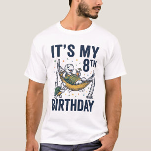 Camiseta Desenho de gravação vintage de rede de tartaruga d
