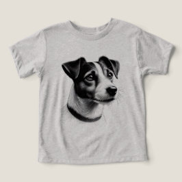 Camiseta Desenho de Jack Russell Terrier