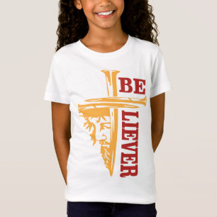 Camiseta Desenho de Jesus Cruz Prego – Cristão Poderoso