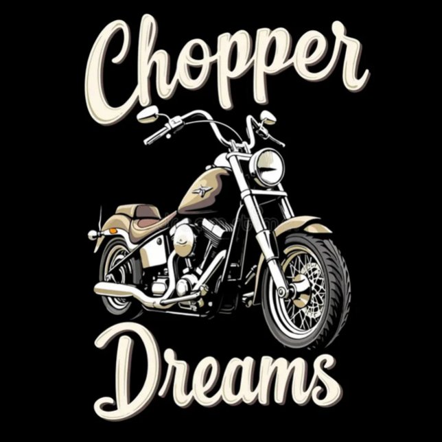 Camiseta desenho de motocicleta (Moto)