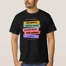 Camiseta Desenho de negociação | Lembrete | Motivação