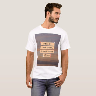 Camiseta Desenho de Padrão