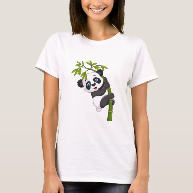 Camiseta desenho de Panda (Frente)
