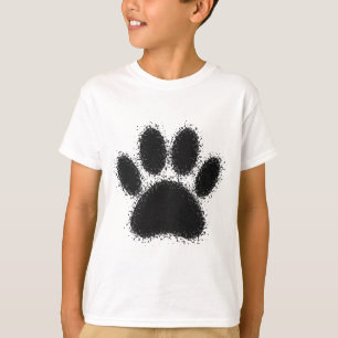 Camiseta Desenho de Pata Cão