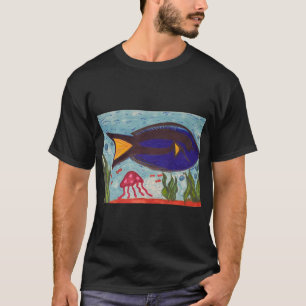 Camiseta Desenho de Peixe