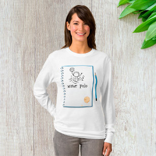 Camiseta Desenho De Poodle Aquático Desenho De Água Desendu