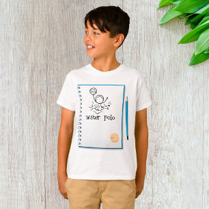 Camiseta Desenho De Poodle Aquático Desenho De Água Desendu