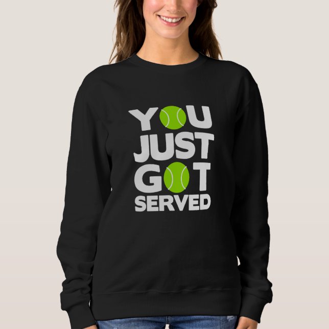Camiseta desenho de saque de tênis (Frente)