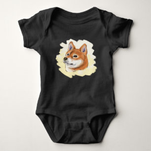 Camiseta Desenho de Shiba Inu